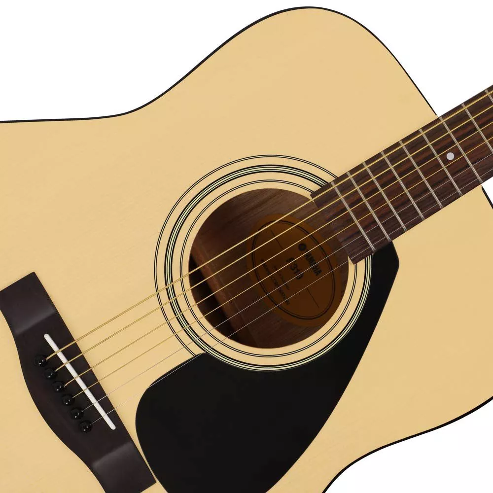Yamaha F310 spruce top and rosewood bridge